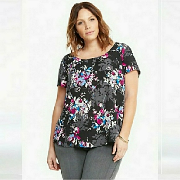 Torrid - Georgette Button Back - Picture 5 of 7